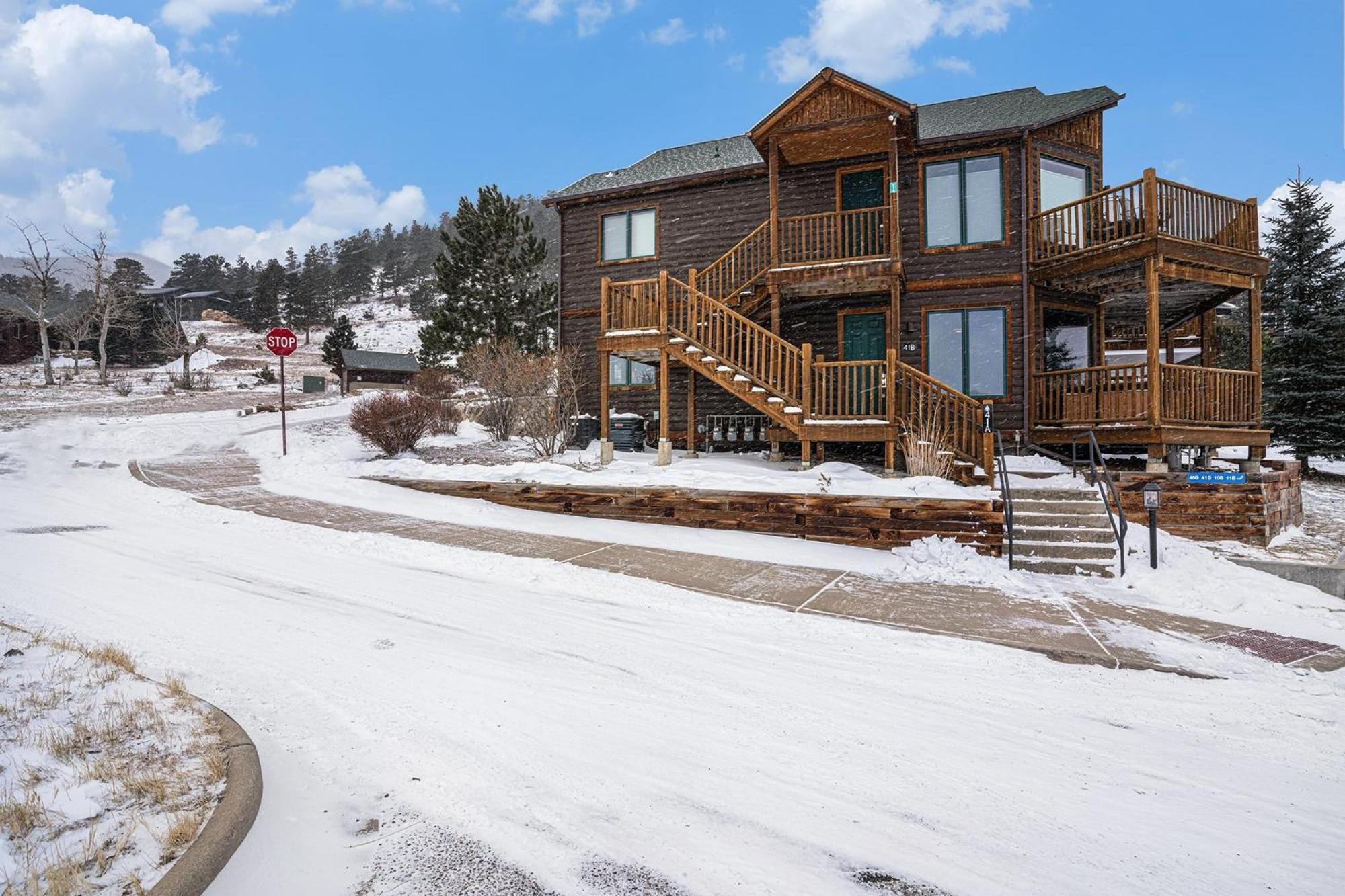 Nakai Peak 41B Condo Estes Park Exterior foto